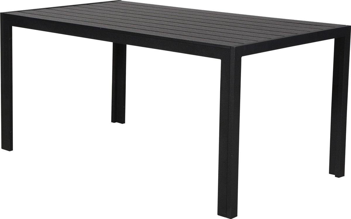Cult tuintafel 150 cm zwart/zwart.