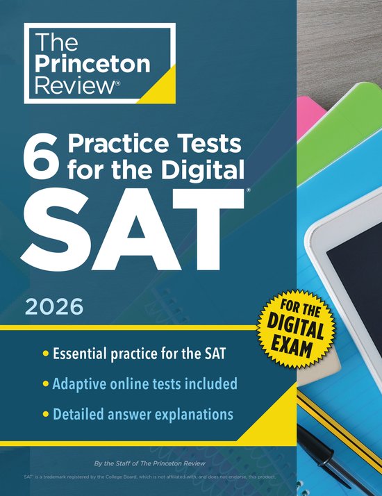 College Test Preparation- 6 Practice Tests for the Digital S ... - cover