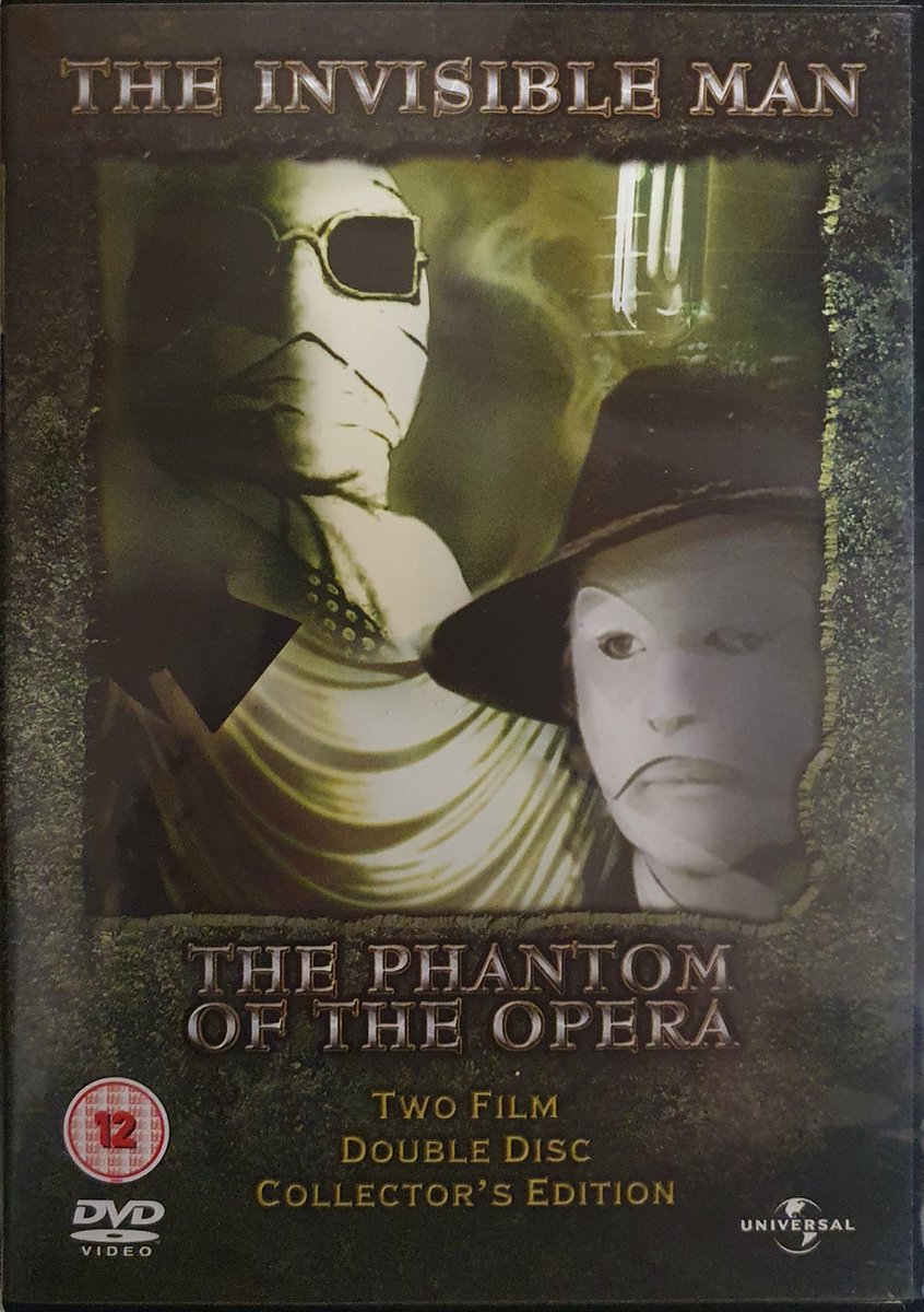 The Invisible Man & The Phantom of the Opera