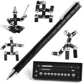 Stylo Fidget magnétique multifonctionnel Caimco® - Stylo magnétique - Stylo à bille - Stylos Crushmetric - Stylo Jet Strato - Cadeau pour les amis