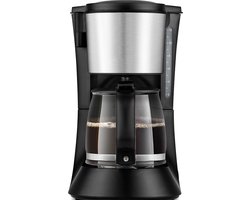 White-label® Koffiezetapparaat met Thermoskan - Koffiemachines - Zwart en Zilver