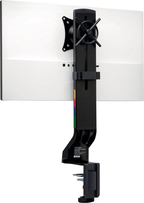 Kensington SmartFit® Ruimtebesparende Enkele Monitorarm – Tot 32″ Monitor – Zwart