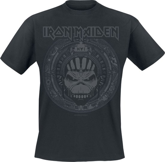 Iron Maiden Book Of Souls Skull Heren T-shirt - zwart - XXL