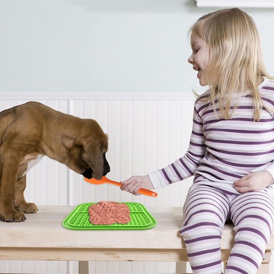 LickiMat Buddy Likmat voor Honden - Oranje