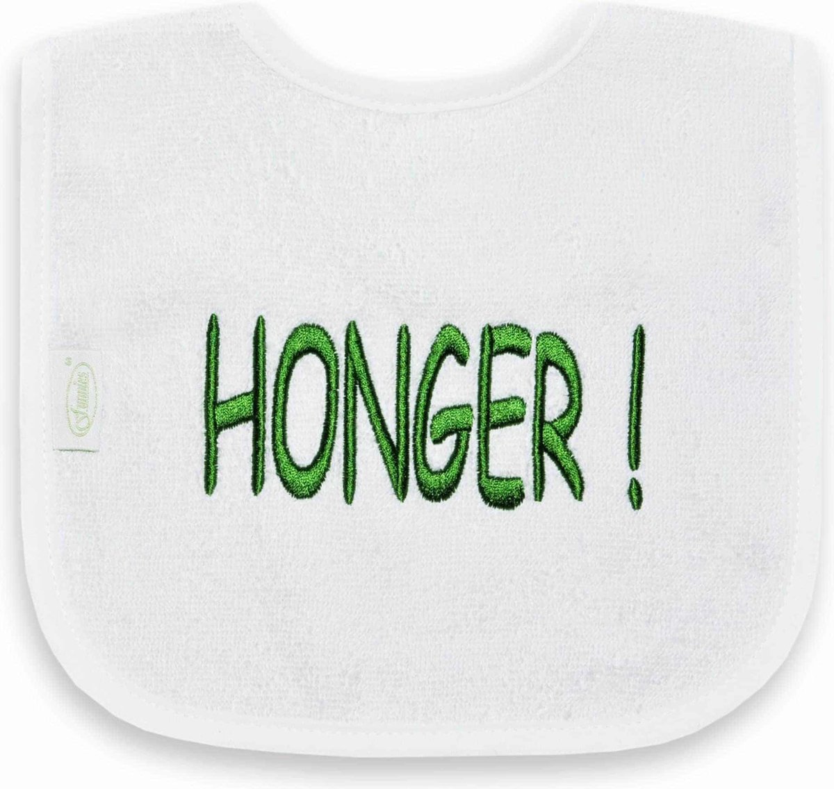 Goedkoopste Funnies - geborduurd tekst slabbetje Honger !