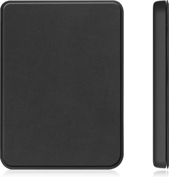 e-Reader Hoesje Leather Book Case met Wake/Sleep-functie - Kobo Clara Colour / Clara BW Hoesje - Zwart van CaseIQ — afbeelding 5