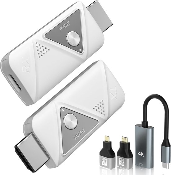 Kit Émetteur Récepteur HDMI Sans Fil 4K Yunseity - 5G Plug & Play