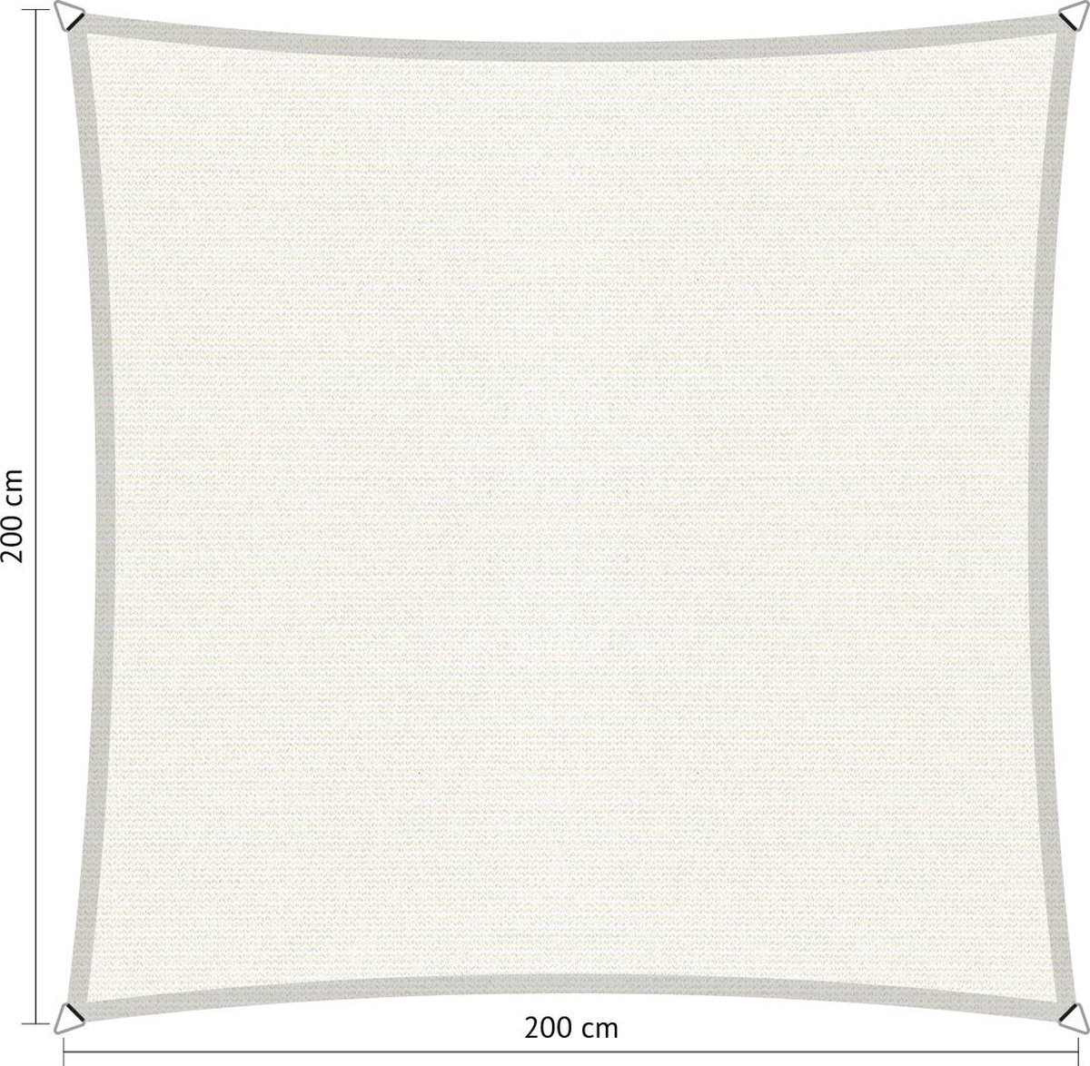 Shadow Comfort vierkant 2x2m met bevestigingset