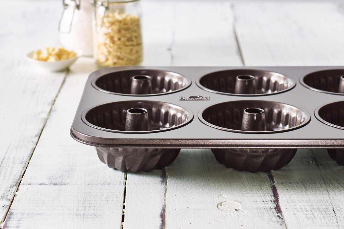 Birkmann Easy Baking Bakplaat - 6 Cakes