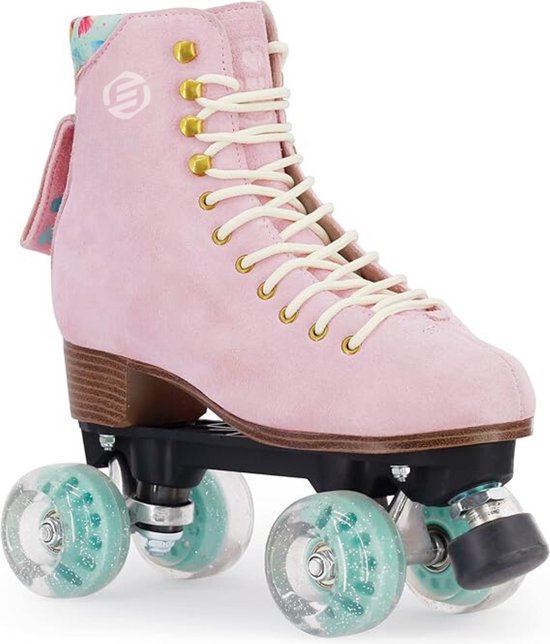 Equivera Patins à roulettes Filles - Rollers en ligne Filles - Patins à roulettes Enfants - Astuce cadeau pour votre enfant !