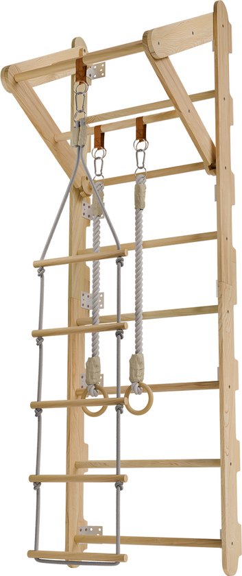 Wandrek voor kinderen, klimrek