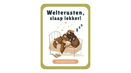 Welterusten, slaap lekker! Kaartenset - Ontspanning voor bedtijd