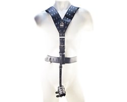 BNDGx® - Bondage tuig pak Harnas Man penis riem - Erotische sex Body Nep Leer - Verstelbaar -
