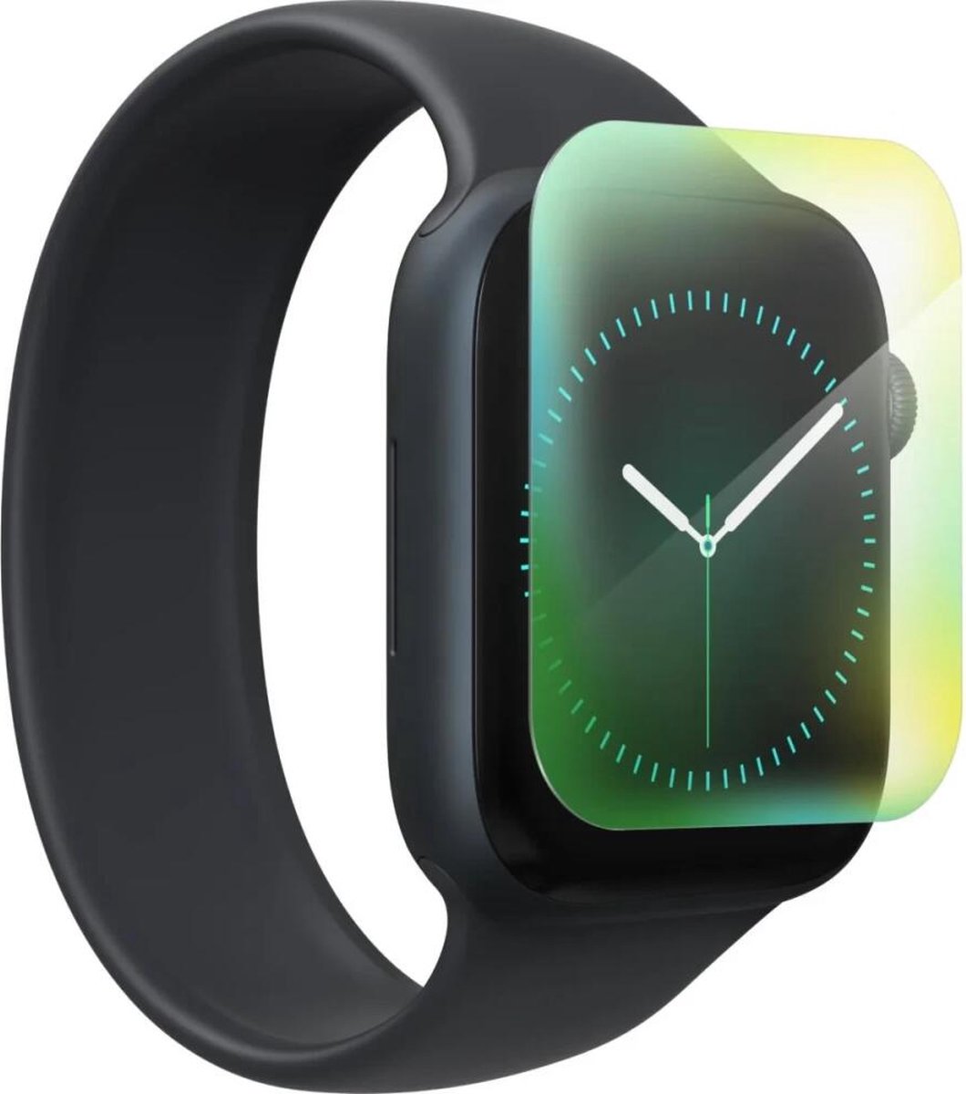 ZAGG InvisibleShield Ultra Eco Screenprotector - Geschikt Voor Apple Watch Series 11 / 10 46MM - Case Friendly - Biologisch Afbreekbaar - Plantaardig Materiaal - Antimicrobieel