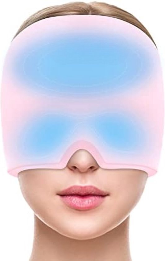 Chapeau Solacis Migraine - Masque migraine - Masque maux de tête - Thérapie par la chaleur et le froid - Réutilisable - Anti migraine - Must lors des maux de tête !