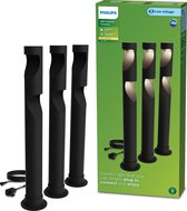 Garden Lights Sokkellamp 12V | Rune | Warm wit | Zwart | 1.8W Garden Lights