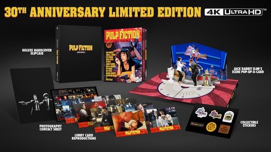 Pulp Fiction - 30th Anniversary Limited Edition - 4K Ultra HD & Blu-ray - Import met o.a. NL ondertiteling