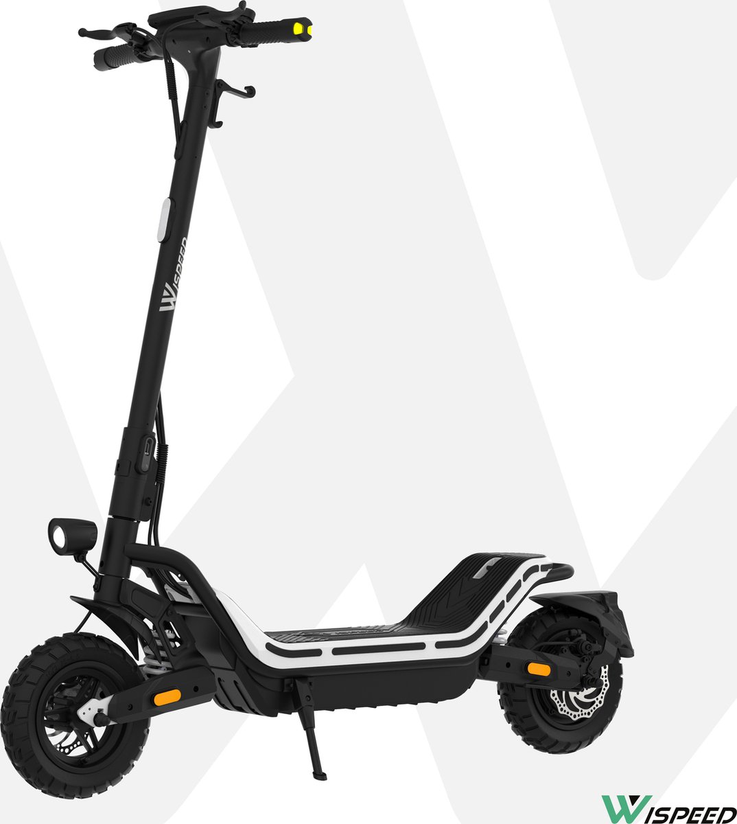 Wispeed - SuvPilot 480 - Elektrische step - Off Road Model - Krachtige 900WMotor - Snelheid tot 25km/h - Bereik tot 60km - Wit