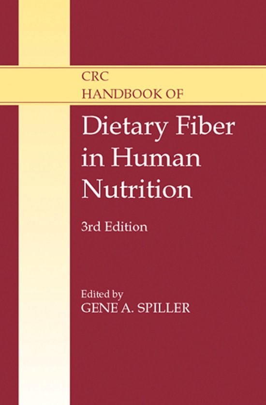 CRC Handbook of Dietary Fiber in Human Nutrition - cover