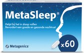 MetaSleep - Helpt bij het in slaap vallen - Bevordert een goede en gezonde nachtrust - Melatonine, valeriaan & citroenmelisse - Vermijd slaappillen of slaap medicatie en kies voor een natuurlijk supplement zonder gewenning - 60 tabletten