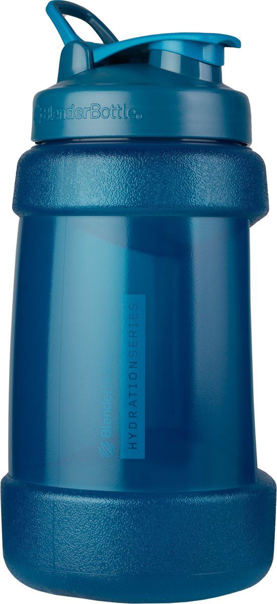 BlenderBottle® | KODA | 2.2 LITERS | BLAUW | SHAKEBEKER / BIDON | Hydratatie voor de hele dag, lekt niet en makkelijk schoon te maken! (let op: bevat geen BlenderBall)