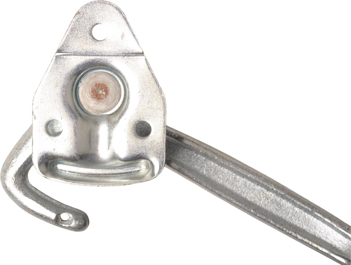 Klepsluiting links no. 0 - Klephaak sluiting - 170 mm - Bordsluiting - Grendel - Novio