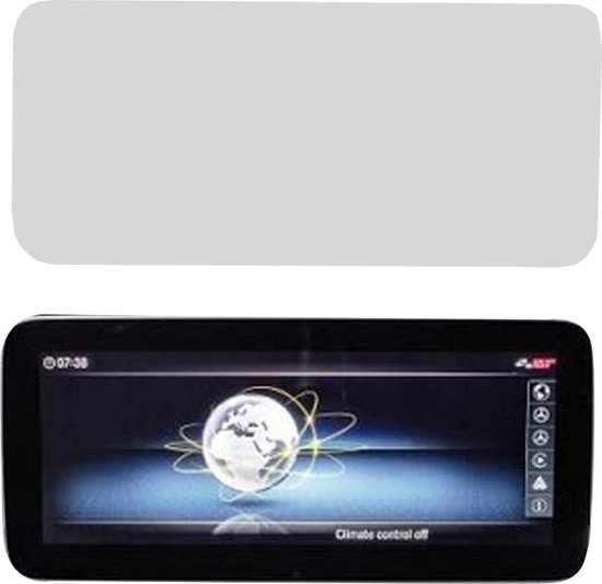 Protecteur d'écran pour Mercedes Classe C W205 - Mat Antifingerprint - Auto-cicatrisant - Découpe Précision