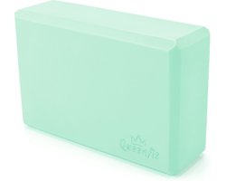 Queenfit® Yogablok - Hoge dichtheid EVA schuim - yoga blok, yoga kubus, yoga steen