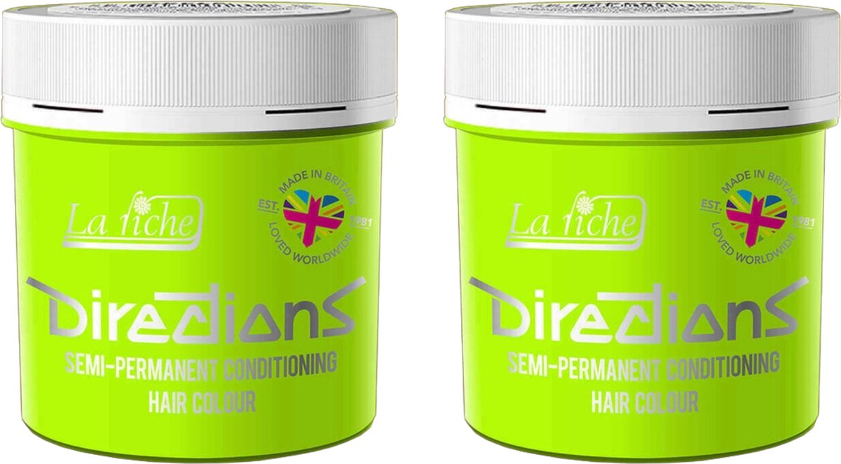 La Riche Directions - Fluorescent Green - Duo Pack - 2x88ml