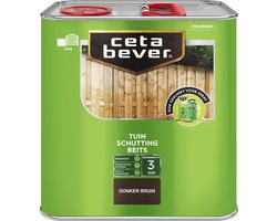 Cetabever - Schuttingbeits Transparant - Donker bruin - 2,5 L