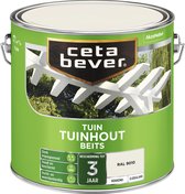 Cetabever - Tuinbeits Tuinhout Dekkend - RAL 9010 - 2,5 L