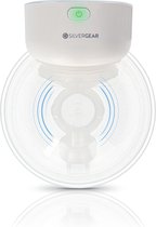 Bol.com Silvergear Elektrische Borstkolf - Draadloze Handsfree Borstkolf - Baby Spullen - Kolven - Wit aanbieding