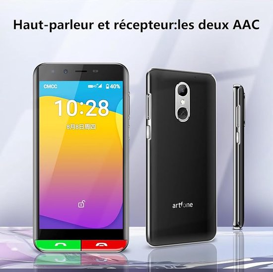 4G Simpele Telefoon Voor Ouderen – Grote Toetsen, SOS-knop, USB-C, Luid Geluid, Oplaadstation – Zwart