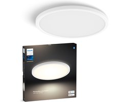 Philips Hue Tento plafondlamp - warmwit licht - rond - wit - Ø30 cm