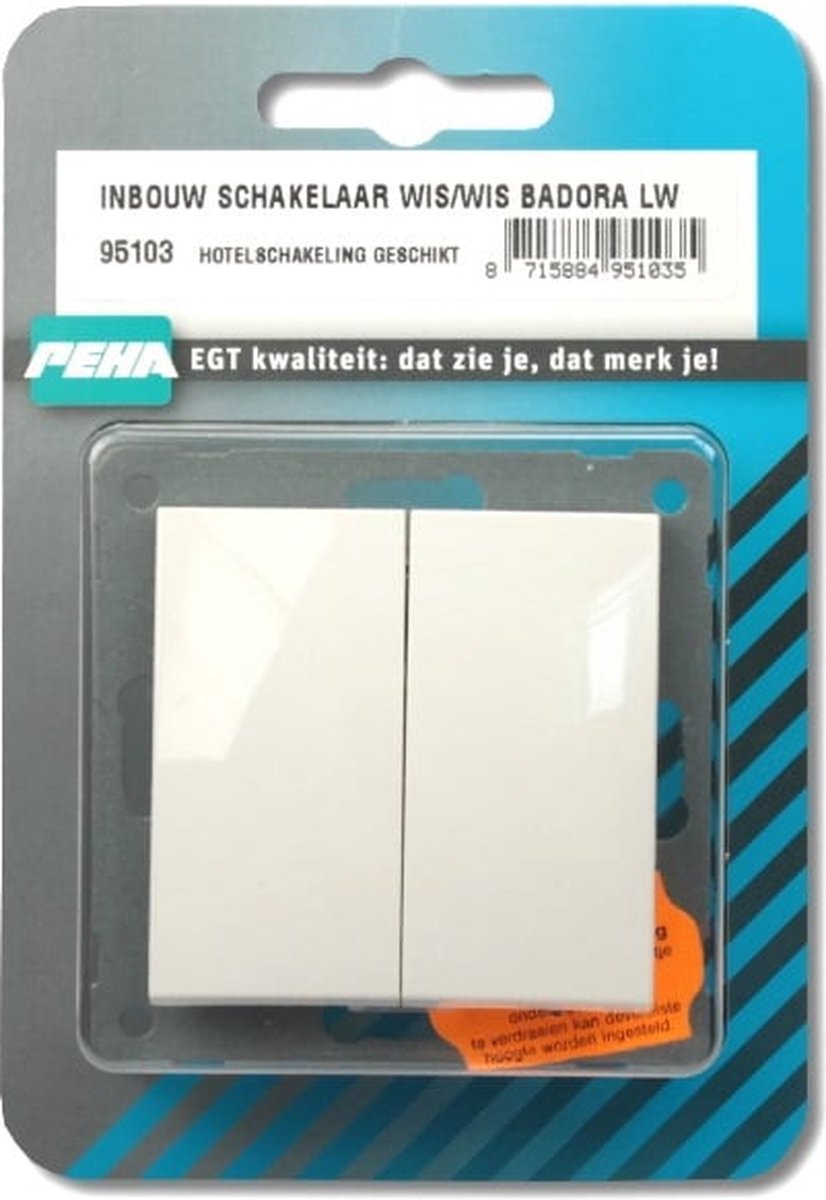 INB.SCHAKELAAR WIS/WIS BADORA LW
