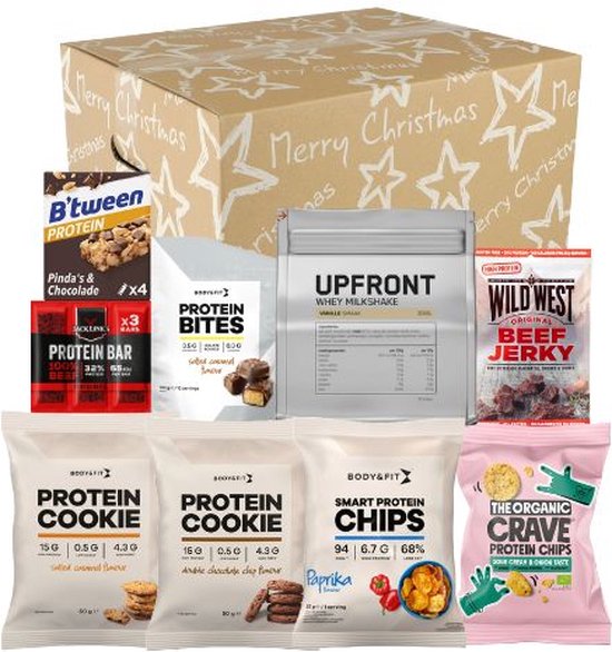 Proteine pack - kerst pakket- gift - gym pack - Sport pack - Het Ultieme Proteïnepakket