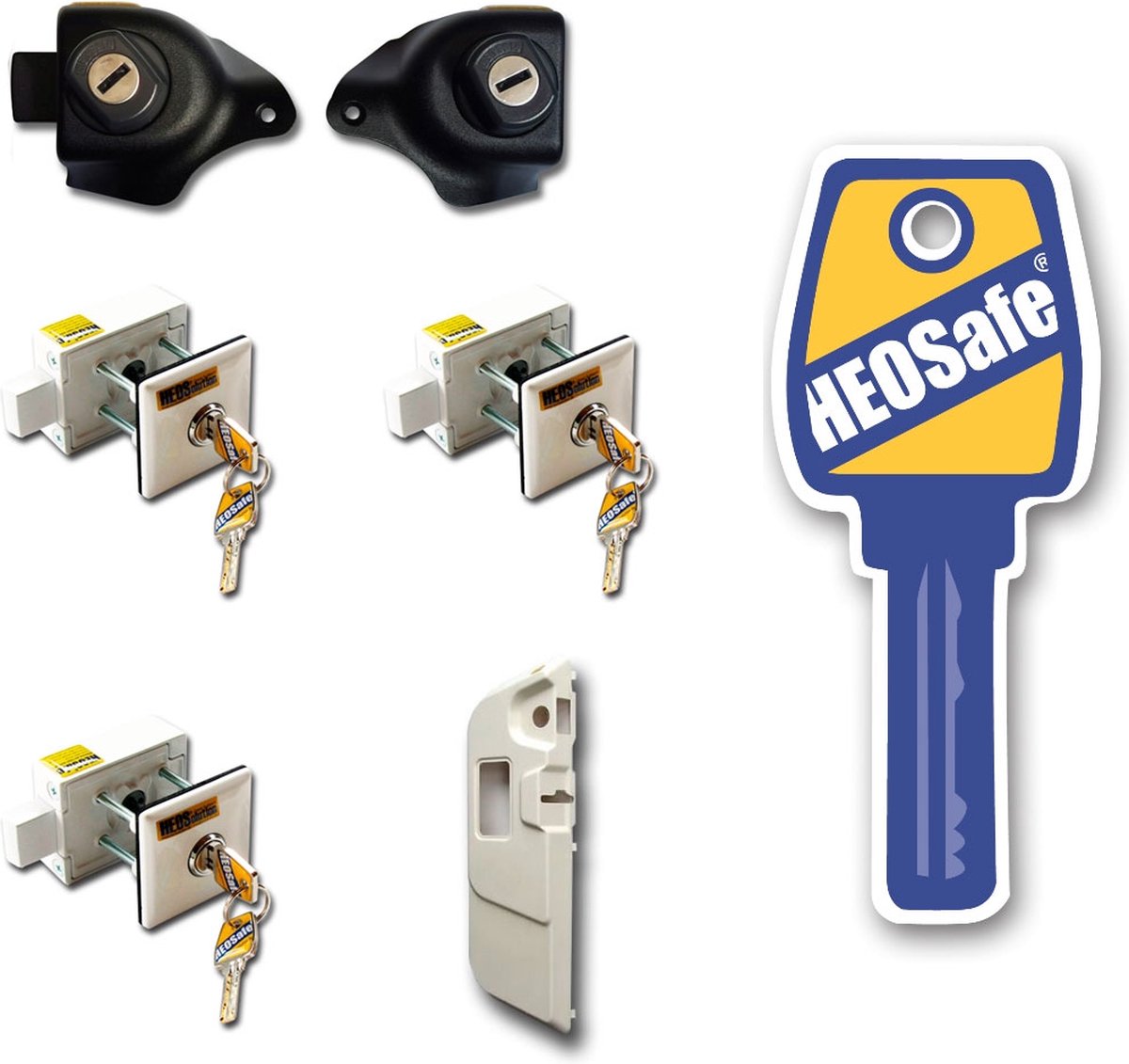 Heosafe sloten Fiat Ducato 8 X290 model vanaf 2022-heden 2-1-2 Wit