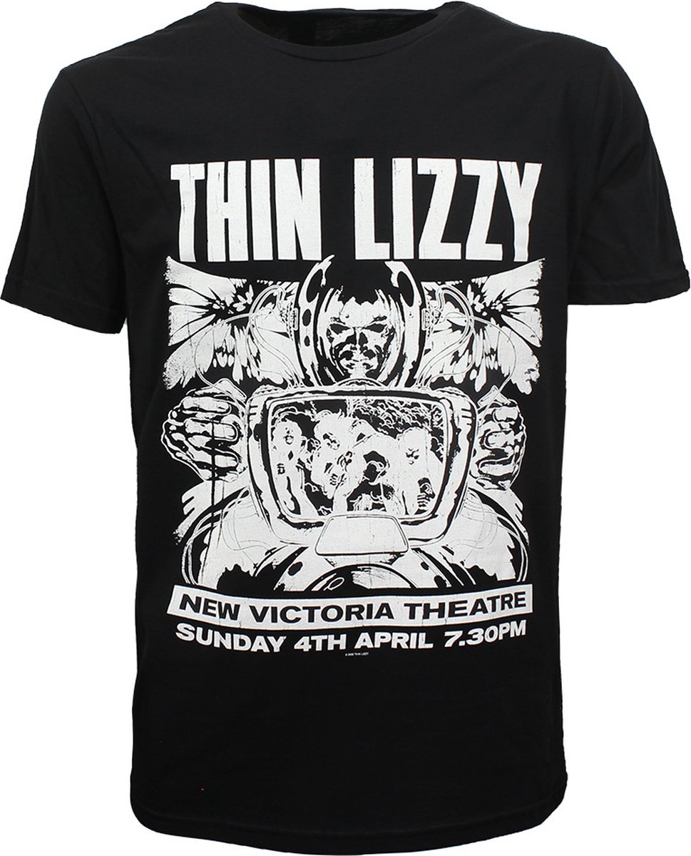 Thin Lizzy Jailbreak Show Flyer T-Shirt - Officiële Merchandise - XXL