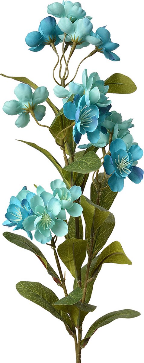 Clayre & Eef Kunstbloem 70 cm Blauw Kunststof
