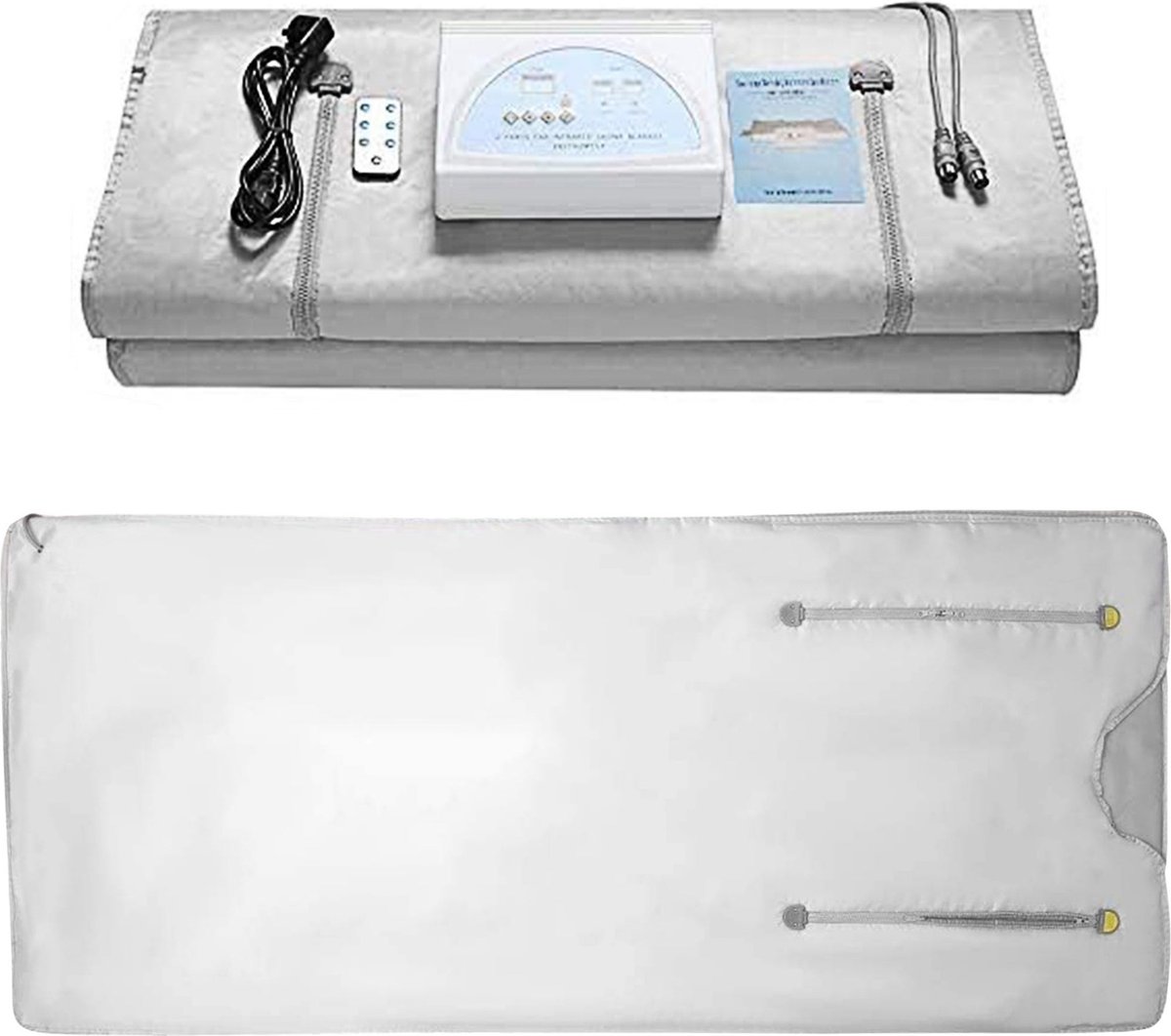 DailySupplies® Infrarood Deken - Warmtedeken - 80x180cm - Wit