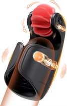 Masturbateur Léchage de Langue avec Double Stimulation - Pénis - Fellation