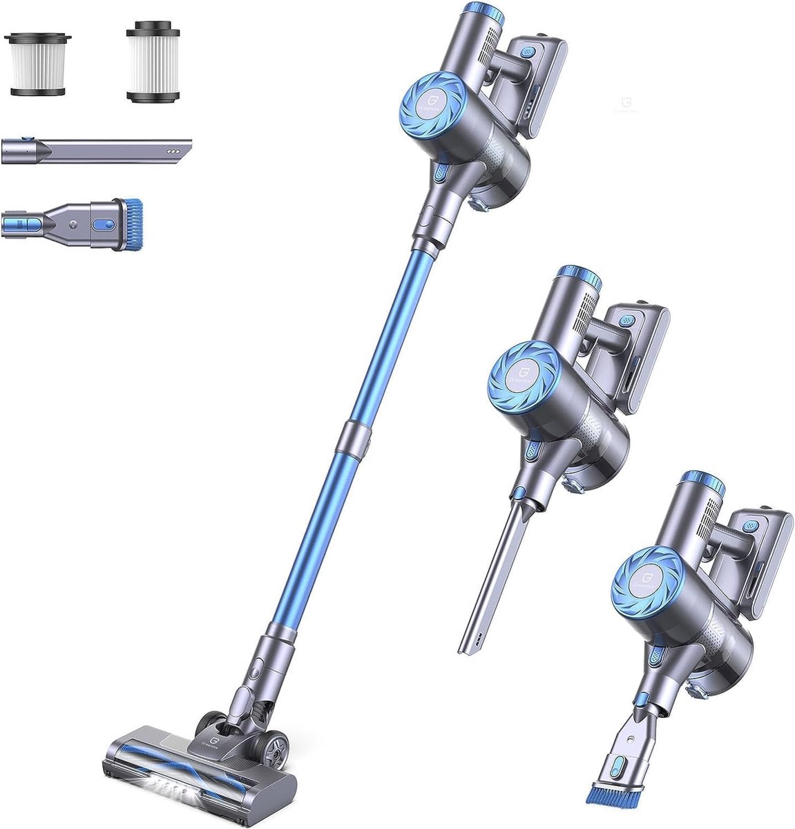 Afzuigkap 60cm - Onderbouwkap voor Koken met Verlichting en Drie Vermogensniveaus - Energie-efficiëntieklasse C