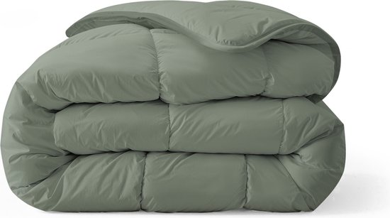 Zelesta® Royalbed Pastel Green 200x200cm - Dekbed zonder overtrek - 30 dagen proefslapen - Wasbaar hoesloos dekbed - Bedrukt dekbed - All year zomerdekbed & winterdekbed