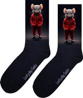 Many Mornings Mouse & Cheese Kids Calcetines Desparejados, Multi
