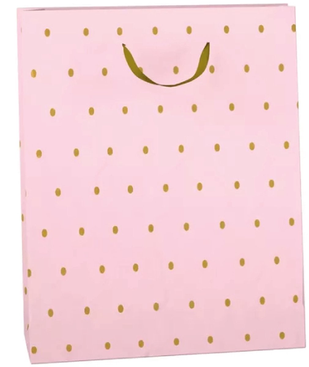 Papieren cadeau tas L Premium Chique
