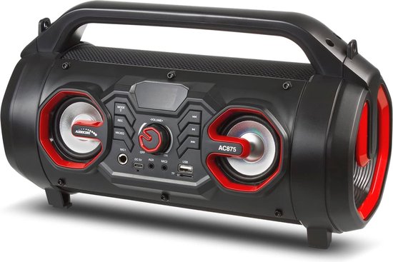 Enceinte Portable - Audiocore - Bazooka - Bluetooth 5.0 - Radio FM - Résistant à L'eau - TV Son Photo - View #3