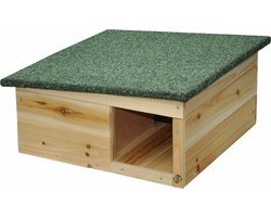 Equivera Egelhuisje Met Inlooptunnel - Egelhuisje Waterdicht - Egelhuisje waterdicht Goedkoopste - Egelhuisje Hout