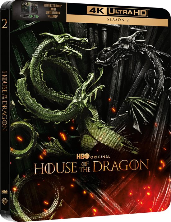 House Of The Dragon - Seizoen 2 (4K Ultra HD Blu-ray) (Steelbook)