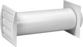 Europlast geveldoorvoer SPK4 Ø125mm met beweegbare lamellen