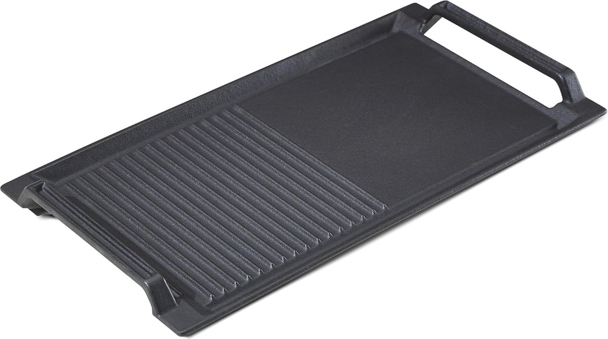 Gietijzeren Grillplaat voor Inductie - Multifunctionele Braadplaat voor BBQ en Koken